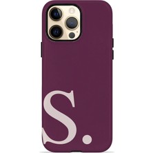 Velvoria iPhone 14 Pro Max Valestra Çift Katmanlı Korumalı Kılıf Wine Blush S