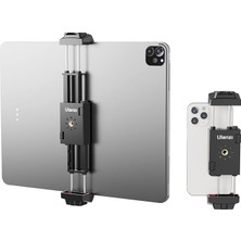 Tablet Tripod Tutucu Montaj Adaptörü Ulanzı St-29 Tablet Telefon 1/4 Inç Tripod Başlığı Soğuk Ayakkabı 12,9 Inç Tablet iPad Pro iPad Air iPad Mini ve Tüm iPhone Android Akıllı Telefonlar ile Uyumlu