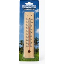 Fimer Analog Duvar Termometresi, °c ve °f Çift Ölçekli, Iç ve Dış Mekan Kullanımına Uygun, Kolay Asılabilir