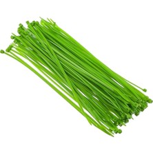 Yeşil Plastik Kablo Bağı Seti | 100MM x 2.5mm | 100 Adet | Dayanıklı Cırt Kelepçe | Kablo Düzenleyici ve Sabitleyici