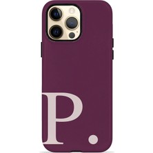 Velvoria iPhone 13 Pro Valestra Çift Katmanlı Korumalı Kılıf Wine Blush P