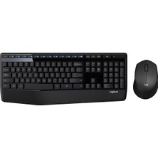 Fimer MK345 Kablosuz Klavye ve Fare Kombinasyonu, Avuç Içi Destekli Tam Boyutlu Klavye, Sağ Elini Kullananlar Için Konforlu Kablosuz Fare, 2,4 Ghz Kablosuz USB Alıcısı, Pc, Dizüstü Bilgisayar Için