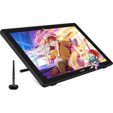 Kamvas 24 Plus Grafik Tablet 23.8 Inç Ekran ile Tam Lamine Qd LCD Ekran 140% Srgb Android Desteği Pilsüz Stylus 8192 Kalem Basıncı