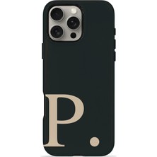 Velvoria iPhone 16 Pro Max Valestra Çift Katmanlı Korumalı Kılıf Noir Beige P