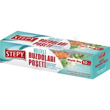 Stepy Kilitli Buzdolabı Poşeti Büyük Boy