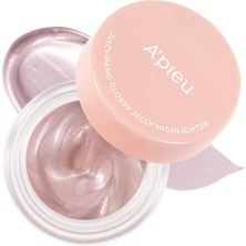 Islak ve Doğal Görünümlü Jel Aydınlatıcı A'pıeu Juicy Pang Glossy Jelly Highlighter No:2 Pink Shell
