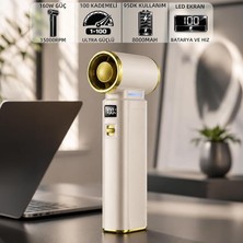 Fimer AD72 Pro 8000MAH 150000RPM Taşınabilir Güçlü Hava Üfleme Cihazı - Beyaz