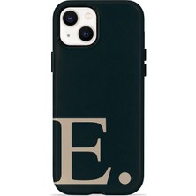 Velvoria iPhone 13 Valestra Çift Katmanlı Korumalı Kılıf Noir Beige E