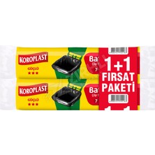 5 Adet Koroplast Battal Boy Çöp Torbası 2'li