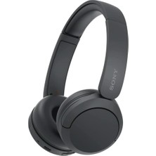 WH-CH520 Kablosuz Bluetooth Kafa Kulaklığı, Ses, Hafif Tasarım, 50 Saat Pil, Hızlı Şarj, Ekolayzır, Net Aramalar, Ios ve Android - Siyah