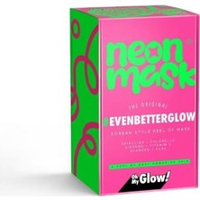 Neon Mask Işıltı Veren Korean Style Yaşlanma Karşıtı, Gözenek Sıkılaştırıcı Soyulabilir Yüz Maskesi