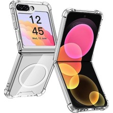 Fimer Samsung Galaxy Z Flip 6 Magsafe Özellikli Şeffaf Kılıf