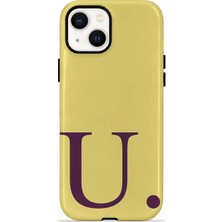 Velvoria iPhone 14 Plus Valestra Çift Katmanlı Korumalı Kılıf Butter Drama U