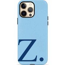 Velvoria iPhone 12 Pro Valestra Magsafe Çift Katmanlı Darbe Korumalı Kılıf Blue Hour Z