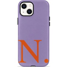 Velvoria iPhone 13 Valestra Magsafe Çift Katmanlı Darbe Korumalı Kılıf Lilac Heat N