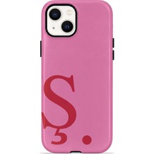 Velvoria iPhone 15 Plus Valestra Çift Katmanlı Korumalı Kılıf Poppy Pink Ş