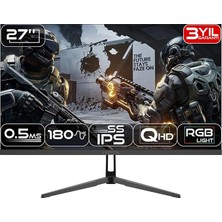 Fimer 27" X27F181QS 0.5ms 180Hz Qhd IPS Gaming Monitör