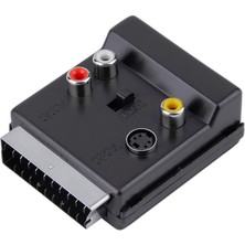 Fimer 4816 Scart To Rca Tos Av Skart Çevirici Dönüştürücü S-Video Adaptör