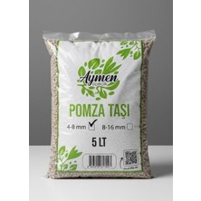 Fimer Çiçekçilik 4-8 mm Ponza Taşı - Tarım Pomzası 5 Lt Paket - 5 Litre Volkanik Ponza Taşı