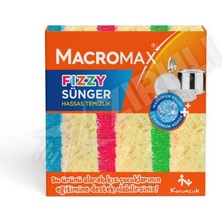 Macromax Sünger Fizzy 3'lü
