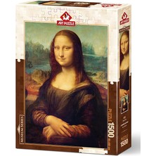 Puzzle Mona Lisa, Leonardo Da Vinci 1500 Parça Puzzle