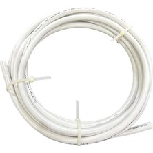 mm Cca Ttr Beyaz Renk Kauçuk Topraklı Seyyar Elektrik Kablosu (10 Metre)
