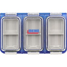 Fimer Wg-6 Kompakt Balıkçılık Kutusu, 6 Bölmeli, Mavi, Şeffaf Kapaklı, Suya Dayanıklı Abs Gövde, 115 × 73 × 18 Mm, Mıknatıslı Etiket Dahil