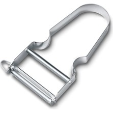 Fimer Star Tasarruflu Soyucu, Patates Soyucu, Iki Bıçaklı, Sarkaç Bıçaklı, Ekstra Keskin, Metal Sap, Isviçre Yapımı
