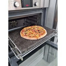 Fimer Bazalt Fırın Taşı - Tam Fırın Boyutu (30X40CM) - Pizza Tasi, Ekmek Tasi, Mangal Tasi