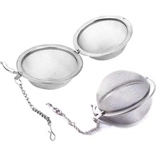 Fimer Home Metal Top Çay Süzgeci,topuz Çay Filtresi,bitki ve Yeşil Çay Için Paslanmaz Süzgeç,bardağa Asılabilir Topuz Çay Süzgeci