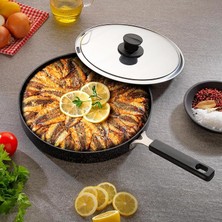 Fimer Fish Pan Kapaklı Balık Tavası 32 Cm-2 Parça