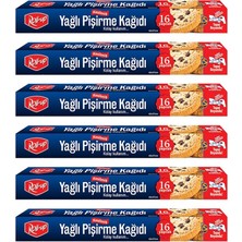 Fimer Up Kesilmiş Yağlı Pişirme Kağıdı 16 Yaprak 6lı Kutu Set