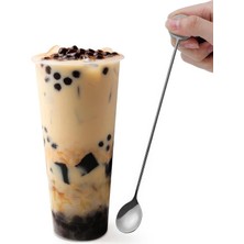 Fimer Çelik 21 cm Kokteyl Karıştırma Kahve Latte Karıştırma Barmen Kaşığı CIN764BY