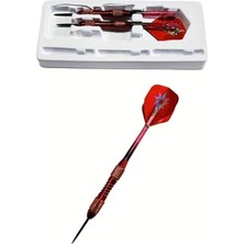 Fimer OK-300 Profesyonel Çelik 21GR Dart Oku Kırmızı 3lü