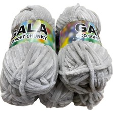 Fimer Eco Soft Kadife Örgü Ipi 5'li Set 500 gr 21 Açık Gri