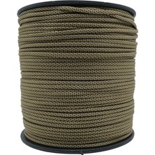 Fimer ve Hobi Paracord Ip 4 mm No:19 10 Metre Haki Gold Desenli