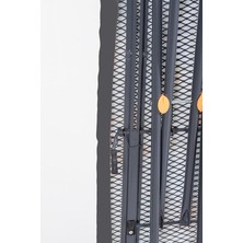 Fimer Present Lüx Ütü Masası - Isıya Dayanıklı Kumaş, Buhar Geçirici Geniş Perfore Tablalı Standart Ütü Masası (38X120 Cm)