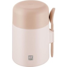 Fimer Thermo Plus Termos Yemek Kavanozu, 600 Ml, Paslanmaz Çelik (Pembe)