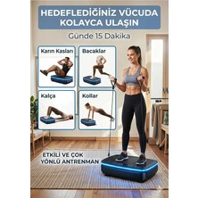 Fimer Vibrofitto Pro Titreşimli Egzersiz Aleti Ambiyans LED Işık Ultra Güçlü