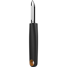Fimer Sabit Bıçaklı Soyucu, Uzunluk: 18 Cm, Çelik/plastik, Fonksiyonel Şekil, Siyah/turuncu, 1014418