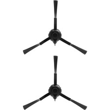 Fimer Tefal Rg 8577 X-Plorer Serie 75 S Max Uyumlu Yan Fırça 2'li Kenar Fırça Takımı, Siyah