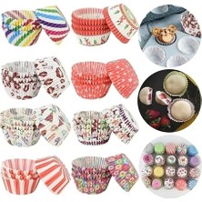 Fimer 200 Adet Renkli Muffin Cupcake Kalıpları Kek Kapsülü Cupcake Muffin Kağıdı,çok Renkli
