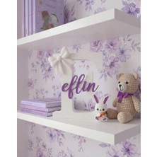 Macco Kişiye Özel 3D Baskı Isimli Harf Biblo (20 Cm) - Bebek ve Çocuk Odası Dekoratif Masa Üstü & Raf Isim Süsü