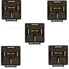 Ahes 24V Röle 5 Uçlu Çift Platin 20/15A - 5 Adet