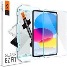 Ahes iPad 11" (2025) / 10.9" (2022) ile Uyumlu Kolay Kurulum Cam Ekran Koruyucu Glas.tr Ez Fit Hd Şeffaf - AGL05554 (Spigen Tr Garantili)