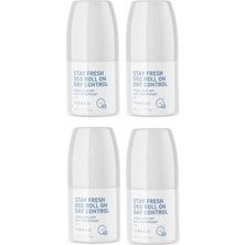 Ahes Antı-Perspırant Day Control Deo Roll On 50 ml (4 Li Set)
