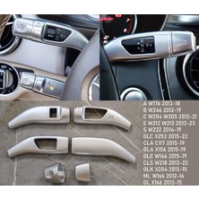 GCP German Car Parts W205 W213 Direksiyon Kolları Kaplaması (Koldan Vites, Hız Sabitleme, Sinyal Kolu)