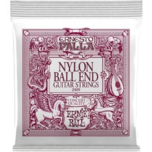 Ahes Ball Ernesto Palla Klasik Gitar Telleri Siyah & Altın Ball Uçlu Naylon
