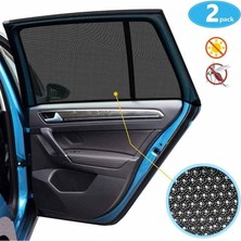 Ahes Avenue-2'li Araba Yan Cam Güneşlik Araç Oto Sineklik Otombil Yan Cam Güneşlik