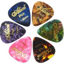 Ahes Sedefli Gitar Penası, 10 Adet, 0.96/1.2/1.5mm Karışık Set, Bas Gitar Uyumlu